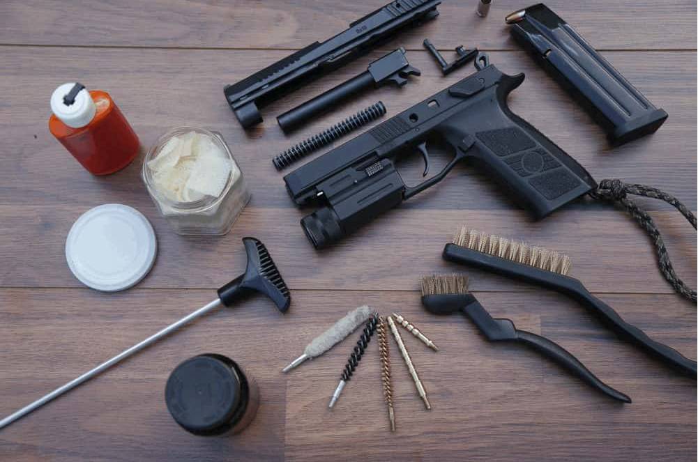 cleaning your firearm at conditionzerotactical.com
