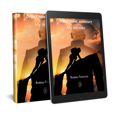 overcoming adversity book cover mock up